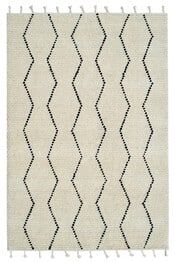 Dynamic Rugs CELESTIAL 6950-190 Ivory and Black